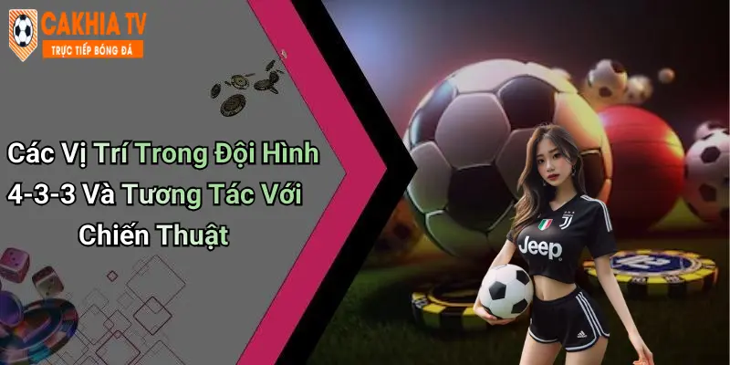 Các Vị Trí Trong Đội Hình 4-3-3 Và Tương Tác Với Chiến Thuật