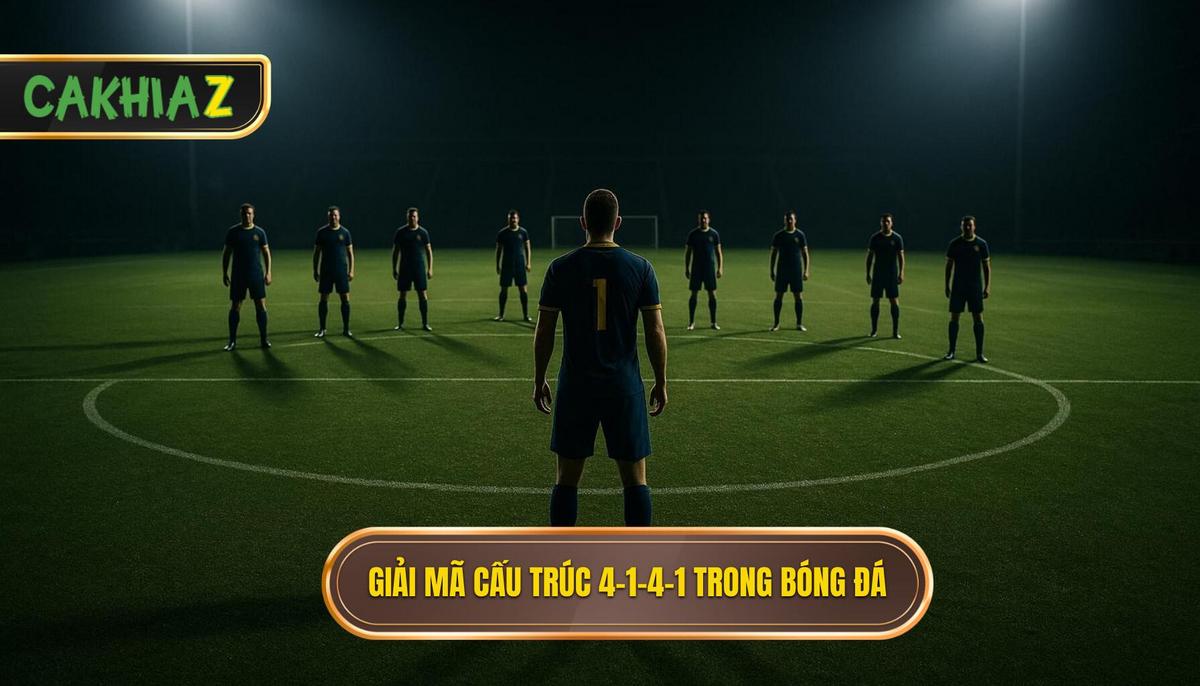 Giải mã cấu trúc cốt lõi của 4-1-4-1