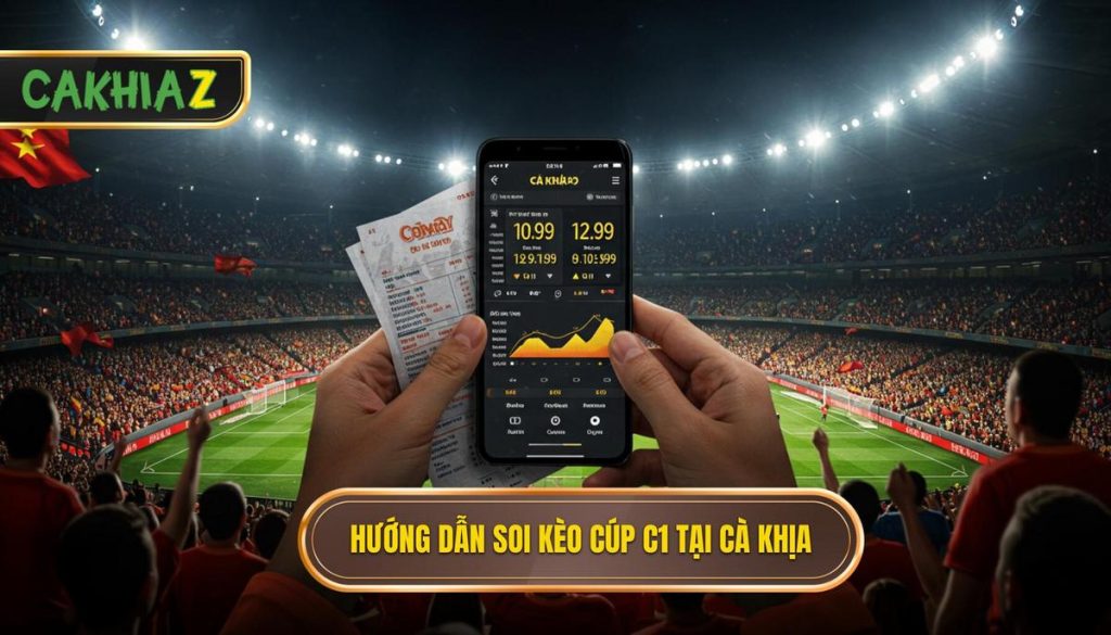 Hướng dẫn soi kèo Cúp C1 tại Cà Khịa