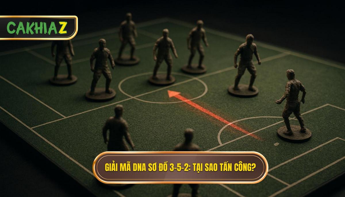Giải mã DNA của sơ đồ 3-5-2_ Tại sao nó Tấn công_